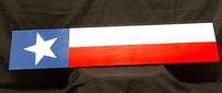 Texas Flag Painted Board 202//85